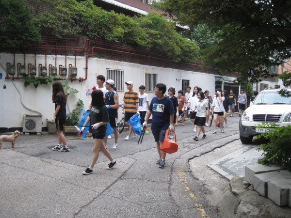 강북구, 청소년 환경순찰 체험단 운영