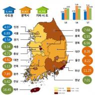 전국 표준지공시지가 6.02%↑…전년比 4.94%↑