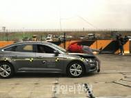 교통안전공단, "자동차 속도 줄이면 보행자가 안전해 진다" 충동 시험 결과 발표