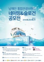 남해안 관광지구 대표할 브랜드 네이밍·슬로건 공모