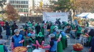 서초구  김장 나누기 행사 ,작은 오점으로 취지에 먹칠