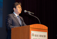 조명래 환경부 장관, 한국지역난방공사 방문 미세먼지 저감조치 이행상황 확인