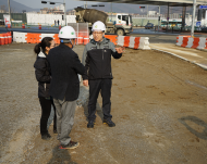 [포토]한강유역환경청장 광주역세권 도시개발사업 현장 점검