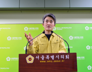 김인제 시의원, 코로나19로 소상공인 매출액 감소한 상황,