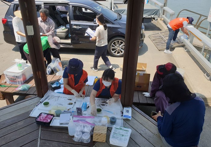 양식장 물고기도 진료 받는다...충남도, '찾아가는 이동병원' 운영