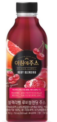 서울우유협동조합, 프리미엄 냉장주스 ‘아침에주스 블랙라벨 루비 블렌딩’ 출시