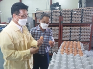 한국농수산식품유통공사 사장...계란 가격 및 수급 안정 방안 논의