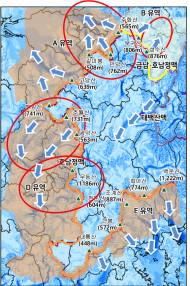 산림청, 호남·금남호남정맥... 바람길환경숲 발견