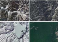 국립세종수목원과 국토위성 특별 사진전...우주에서 바라본 우리강산