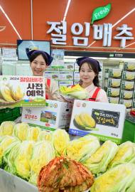 김장철이에요...하나로마트 HACCP 인증 절임 배추 사전 예약
