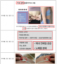 식약처,  “지방분해, 체중감량”...허위·과대광고 적발