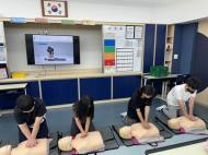 학교에서 배우는 생존 기술...강북구, 응급처치 환경교육 실시