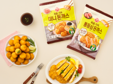 오뚜기, 100% 국산 돼지고기 ‘육즙 가득 돈까스’ 2종 출시