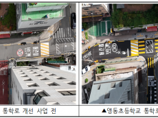 아이들 안심 등굣길’…영등포구, 어린이 보호구역 9곳 보행로 개선