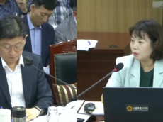박성연 시의원, 서부간선도로 공사 민원 해소 및 재난 대응 예산 보완 환경촉구