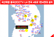 LH, 국산위장 중국산CCTV 1만3천8백대 방치... 유출우려도