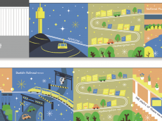 용산구, ‘2025 공사장 가설울타리 디자인 공모전’ 시상...시민의 창의력으로 바뀌는 도시 경관