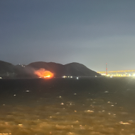 전남 여수 산불 진화 완료