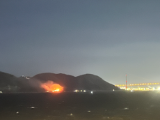 전남 여수 산불 진화 완료