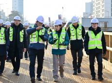 [포토] 최호정 의장, 국회대로 지하차도 건설 현장 찾아 지반침하 점검
