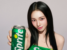 코카-콜라사 스프라이트, 에스파 ‘카리나’ 2년 연속 모델 발탁